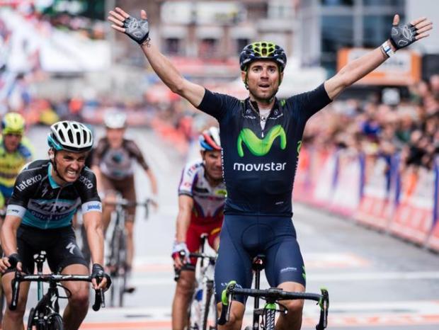 Valverde ganando Lieja Bastoña Lieja