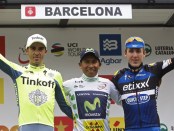Podio Volta a Catalunya