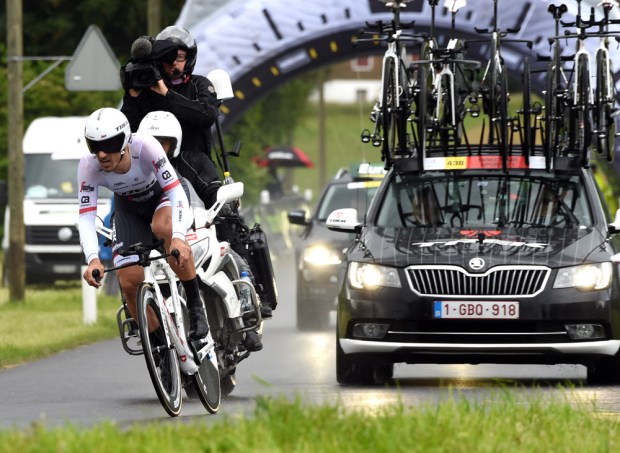 Fabian Cancellara in the 2016 Tour de Suisse