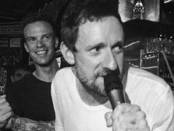 Wiggins celebrando la victoria en los Seis Días de Gante