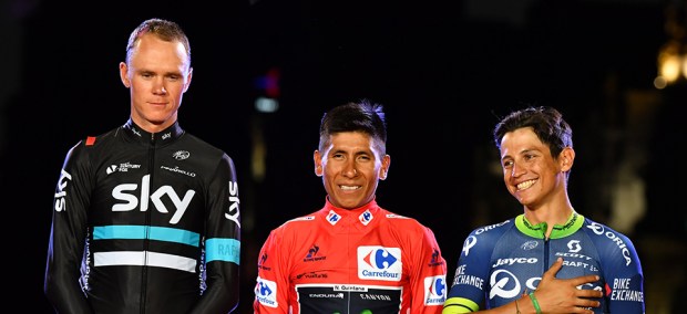 Podio Vuelta a España