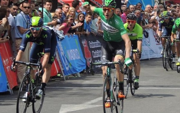 Carlos Barbero gana una etapa en la Vuelta a Burgos