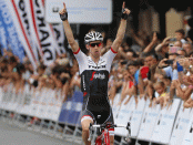 Bauke Mollema ganando la Clásica de San Sebastián