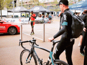 Chris Froome en Londres