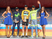 Podio Vuelta al Algarve