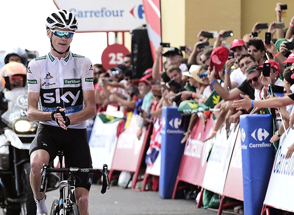Froome Vuelta a España 2016