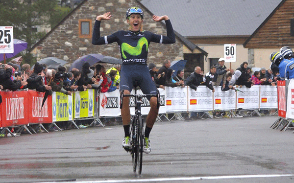 Marc Soler ganando en la Ruta del Sur