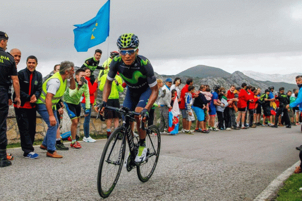 Nairo Quintana en la Vuelta a España
