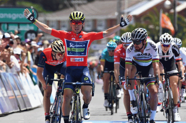 Caleb Ewan gana la 3ª etapa del Tour Down Under