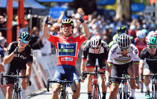 Caleb Ewan gana la 4ª victoria del  Tour Down Under