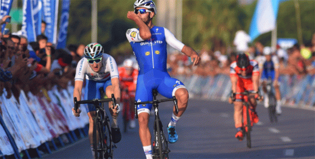 Fernando Gaviria gana la primera etapa del Tour de San Juan