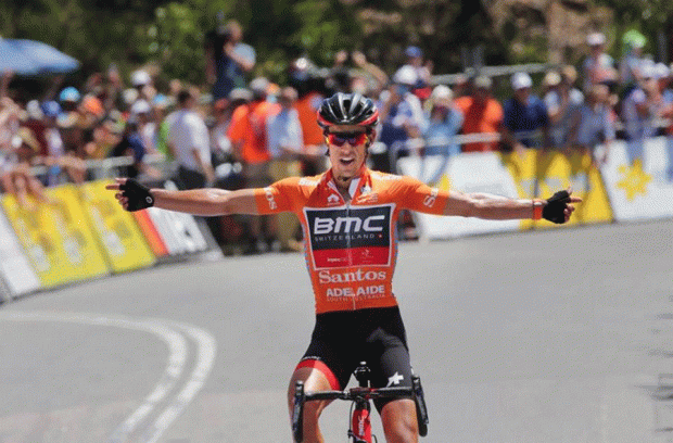 Richie Porte gana en Willunga Hill