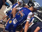 Tom Boonen tuvo un accidente en el Tour de Omán