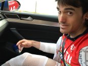 Ion Izagirre acabó con abrasiones