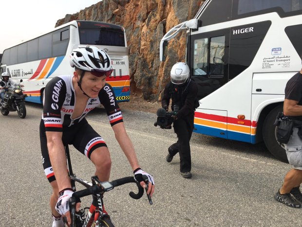 Soren Kragh Andersen gana la tercera etapa del Tour de Omán