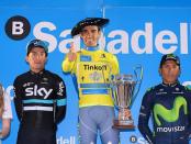 Podio Vuelta al País Vasco 2016