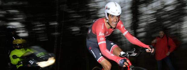 Contador en la crono de París - Niza