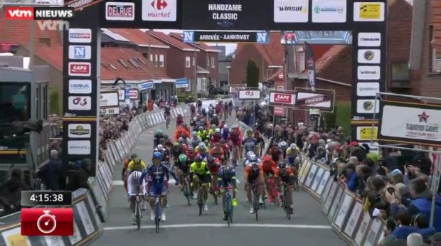 Kristoffer Halvorsen gana la Handzame