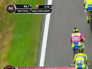 Contador, con gorra en el Giro de Italia