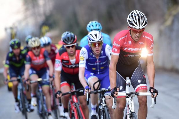 Contador durante la 7ª etapa de la París - Niza