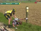 Wagner ayuda a Sinkeldam en la Gante Wevelgem
