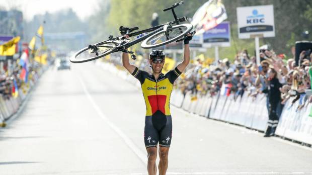 Gilbert gana el Tour de Flandes