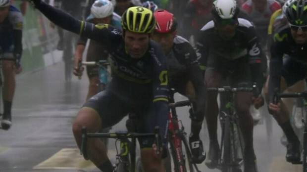 Michele Albasini gana la 1ª etapa del Tour de Romandía