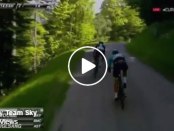 Descenso Chris Froome