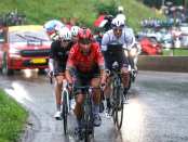 Nairo Quintana en la novena etapa del Tour de Francia