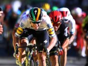 Sam Bennet en la tercera etapa del Tour de Francia