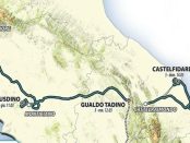 Mapa Tirreno - Adriático