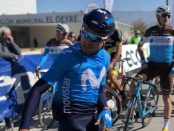 Mikel Landa en la salida de la 2ª etapa de la Vuelta a Andalucía