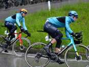 Alexandr Vlasov en el Passo Giau