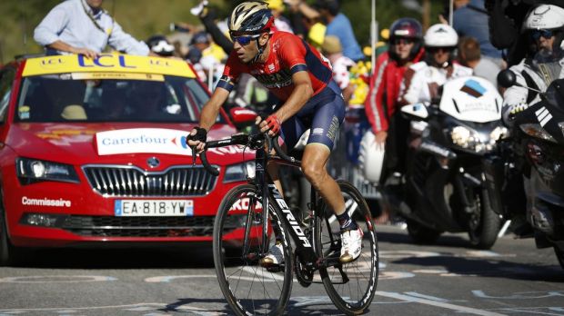 Nibali en Alpe D´Huez