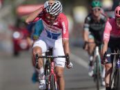 Mathieu Van Der Poel ganando la Amstel Gold Race 2019