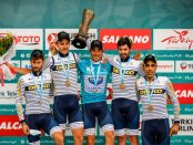 José Manuel Díaz y el equipo Delko en el Tour de Turquía