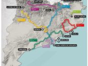 Mapa Volta a Catalunya 2021
