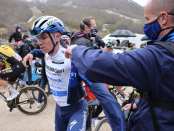 Remco Evenepoel en la novena etapa del Giro de Italia