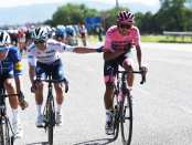 Remco Evenepoel y Egan Bernal