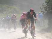 Egan Bernal y Filippo Ganna en la undécima etapa del Giro de Italia