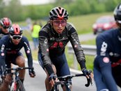 Egan Bernal en la tercera etapa del Giro de Italia